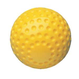 Bola de mquina - Softbol Amarela Tamanho 12 (Dzia)