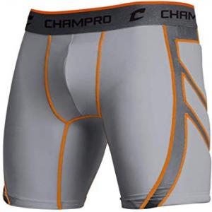 Sliding Shorts Champro Infantil - Cinza