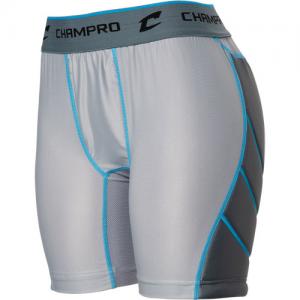 Sliding shorts feminino Champro - Cinza